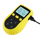 Portable O2 CO2 Gas Detector Small Size Light Weight With Back Clip