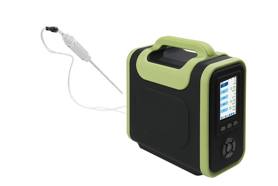 Portable Multi Gas Analyzer 18 In 1 Detect Customized Flue Gas Detector with Rechargeable Lithium Polymer Battery