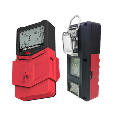 IP68 Waterproof Portable 4-Gas Detector with Man Down Alarm and 24-Hour Battery Life