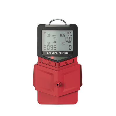 IECEx ATEX Certified Portable Multi Gas Detector with Bluetooth Transmission and 100,000 Data Records