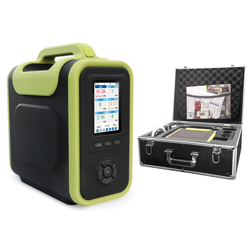 Safegas Portable Gas Analyzer with Modular Internal Structure High Customizability and Multiple Security Protection for Flue Gas Detection